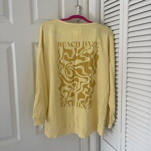 Oversized sweatshirt